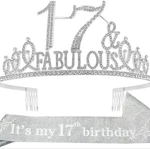 17th Birthday Tiara and Sash